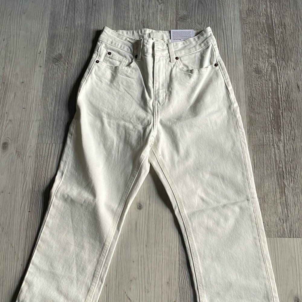 H&M Ivory Jeans